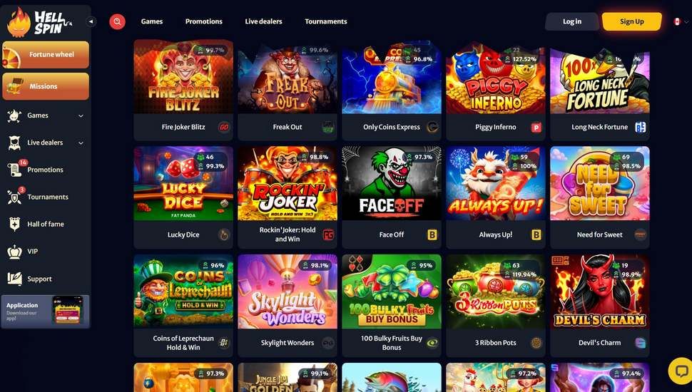 HellSpin Live Casino